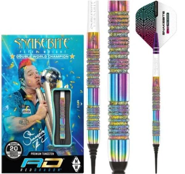 Red Dragon Peter Wright Diamond Fusion Spectron SE Softdarts Details